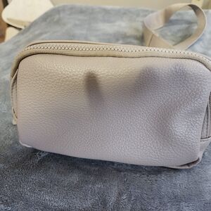 Maurices Beige Textured Crossbody Pouch